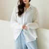 Dedra Wrinkled Stripe Shirt Tbf2037