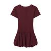 European and American Style, New Women's Clothing, Foreign Style Fashionable Balloon Version Short Dress 2268/541
