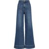 VEROMODA 2025 Fall Retro High-Waist Wide-Leg Denim Jeans