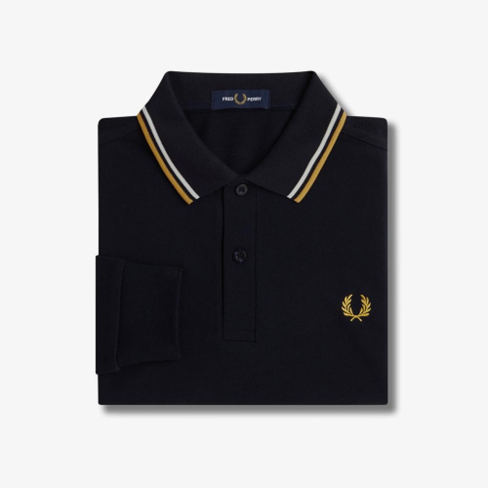 

FRED PERRY [M3636] Рубашка Fred Perry с длинным рукавом Twin Tip W53 AFPM2433636 W53 S