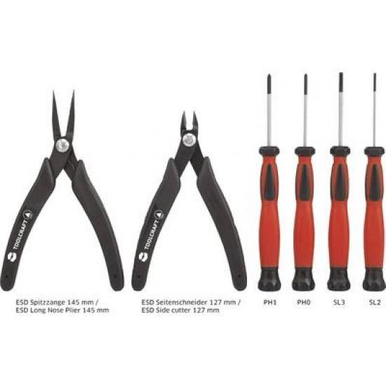 Buy Toolcraft to-4950447 esd 6-piece repair set at affordable prices ...