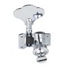 Electric Bass Tuning Pegs Bass Opened Machine Heads Knobs String Tuners for 4 String Electric Bass Right/Left Hand