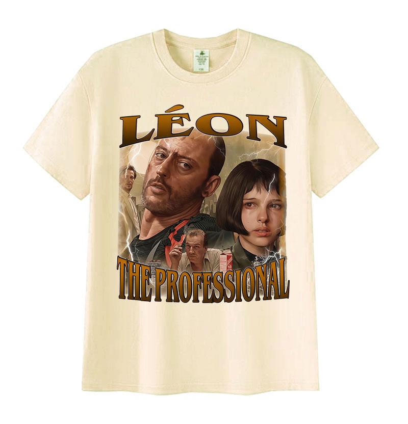 Vintage Leon The Professional Graphic TShirts Unisexs ONeck Fashion High Quality Tshirt Summer Oversized Cotton T Shirt