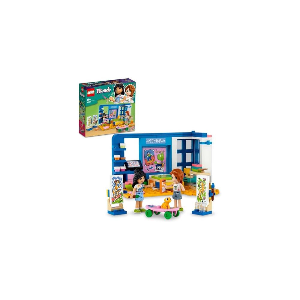 LEGO Friends Lian s Room Building Toy for Kids Age 6-9 Educational Playset 41739
