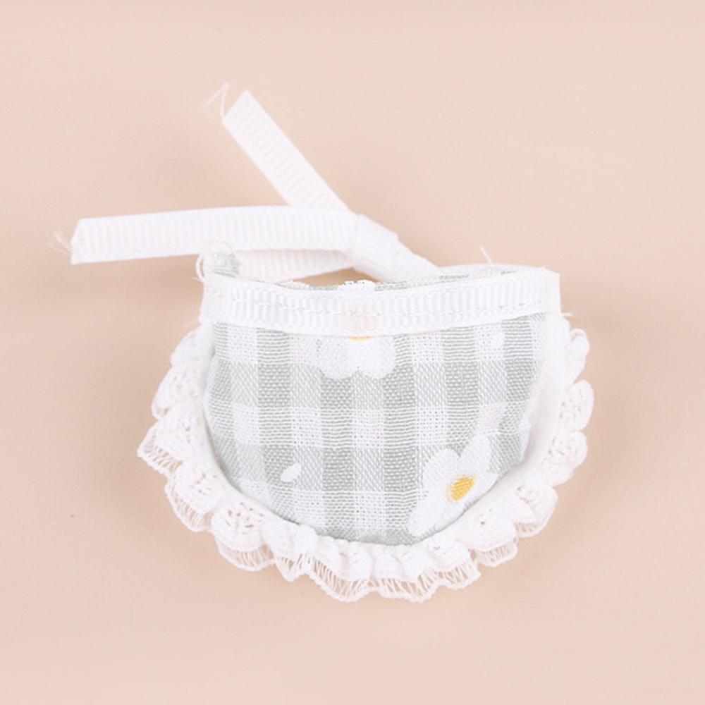1pc Adjustable Pet Bib Cute Pattern Soft Lace Bib Neckwear Clothing Accessories for Small Animals Hamsters Guinea Pigs Parrots зелёный