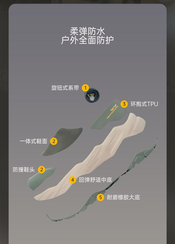 24 Autumn and Winter Waterproof, Anti-Slip, No-Tie Hiking Shoes for Men and Women