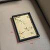 Embroidery Pattern Bamboo Leaf Serving Tray Chinese Style Tea Food Tray New Storage Tray  Home Use