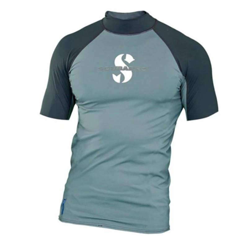 

Men s Short-sleeved Surfsuit Swimsuit Beach UV Protection Diving XXL