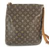 Louis Vuitton M51256 Monogram Musette Bag Crossbody Shoulder Bag Brown