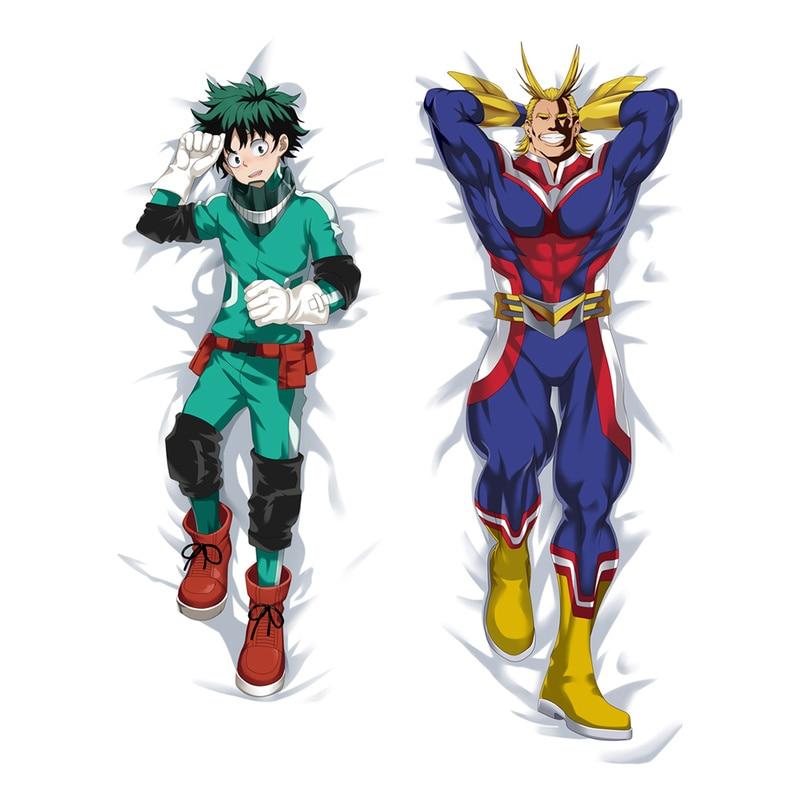 

60x180 см аниме My Hero Academia Dakimakura обнимающая наволочка для тела Otaku длинная наволочка наволочка персиковая кожа