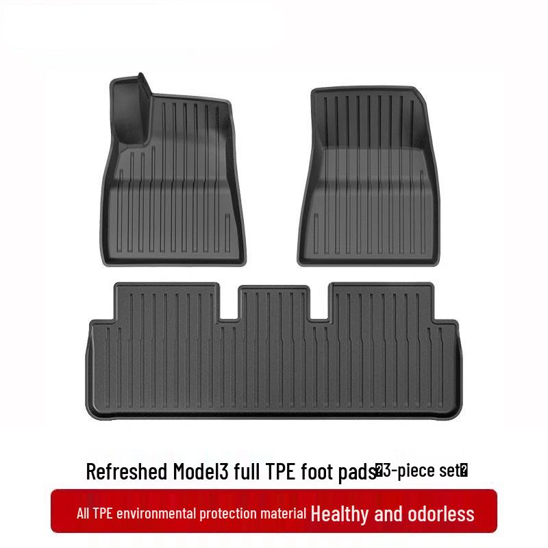 All-Inclusive Floor and Trunk Mats for Tesla Model 3/Y Refresh