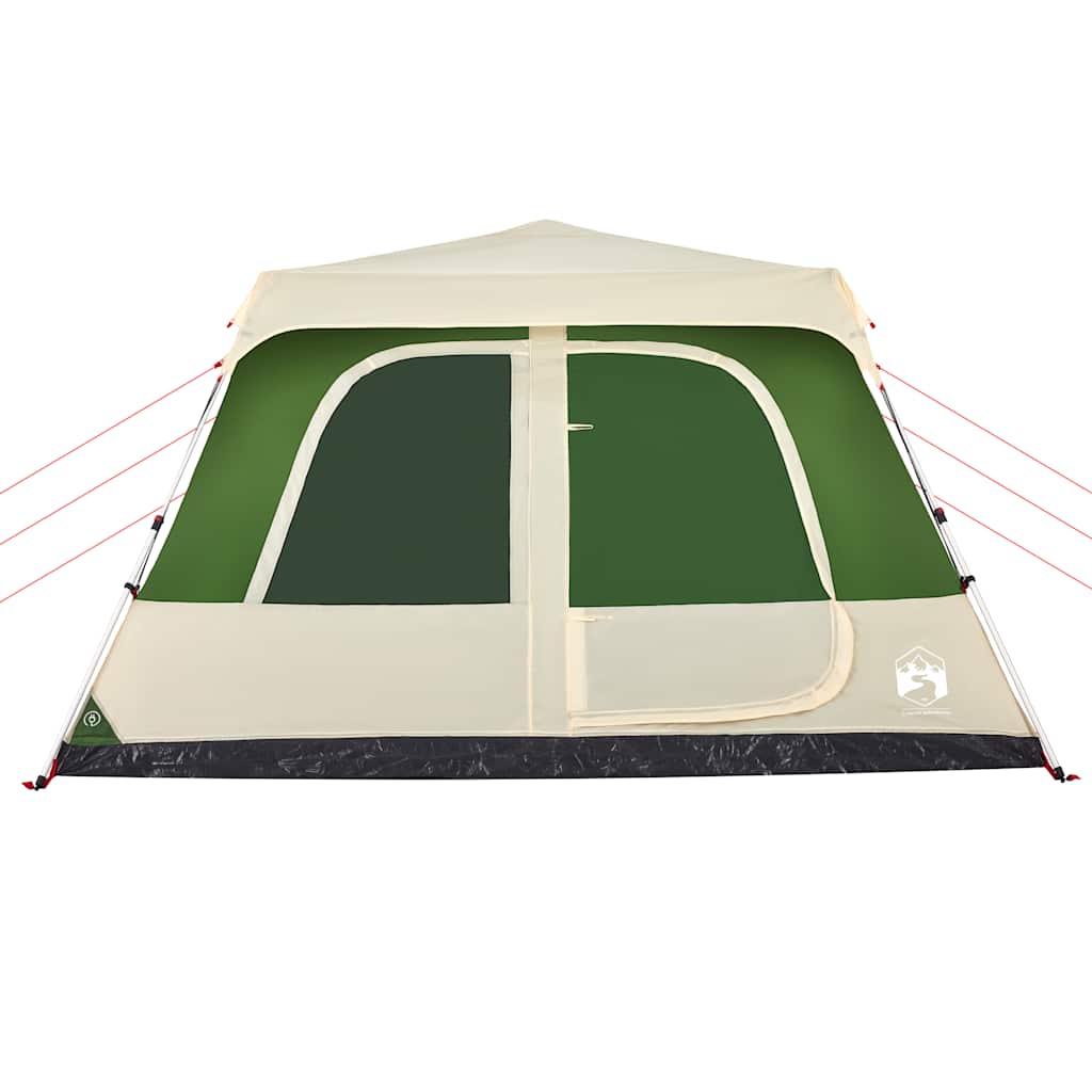 Dome Family Tent for 10 Persons Green Quick Release