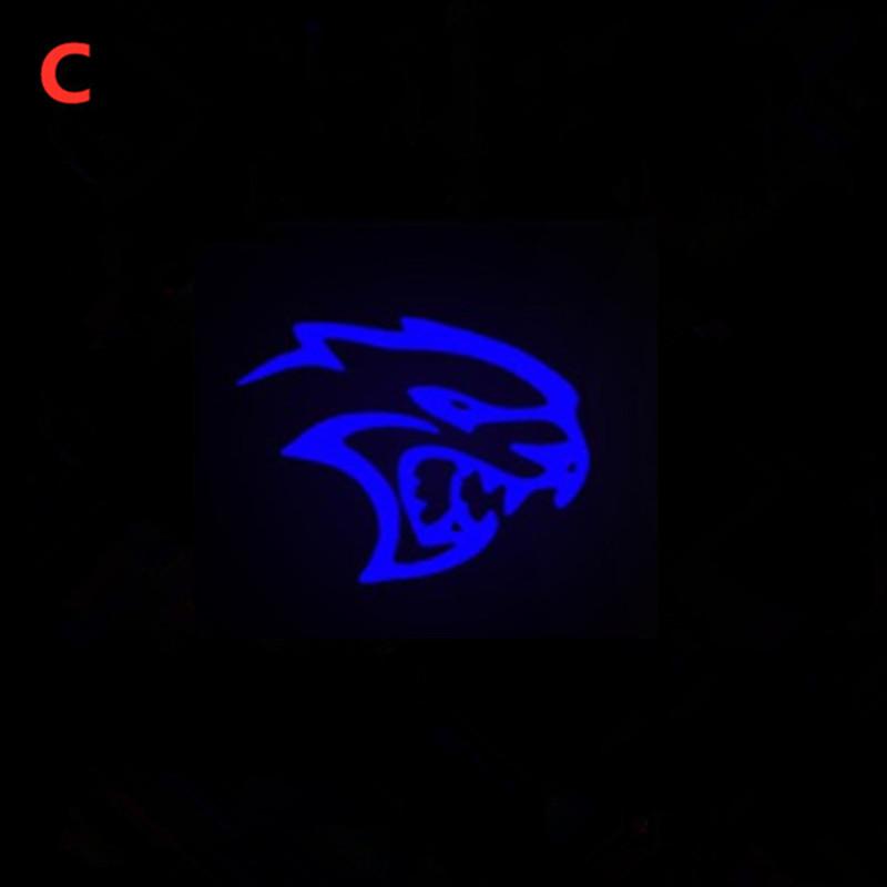 Car Door Projector Light Welcome Lamps For Dodge Challenger 2008-2019 SRT Demon 2013-2019 YY9