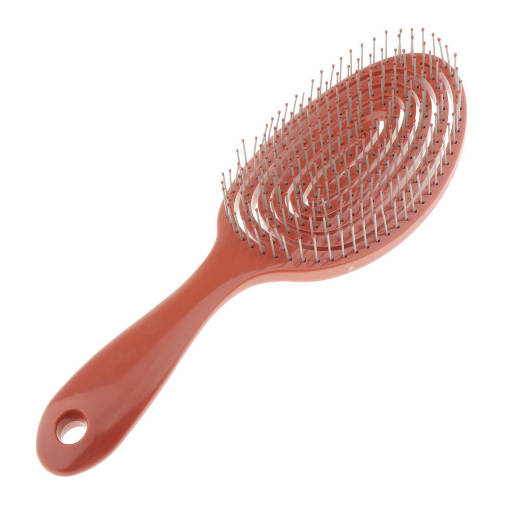 Hair Detangling Brush ABS Plastic Detangler with Round Pins Glide Through Tangles Ease for Curly, Stright, Women, Kids, Toddlers