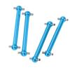 4pcs RC Metal Dog Bone Drive Shaft Front and Rear   Dog Bone for    02B 1Celsius10 RC Car Upgrade Parts