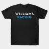 Asiatische Größe Baumwolle Unisex T-Shirt Druck T-Shirt Williams Racing T-Shirt No-Cut Druck Reguläre Passform