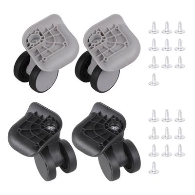 Double Wheel Luggage Replacement Wheels High Strength Plastic For Smooth And Quiet Rolling On Various Surfaces