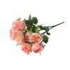 1PC Artificial Austin Rose Bouquet – Dining Table Centerpiece, Artificial Flowers for Living Room, Home Decor, Party Decoration