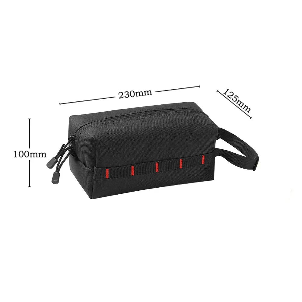 Polyester Camping Paper Box Multifunctional Kitchen Tissue Box Middle Perforated Paper Extraction Box Portable Outdoor Equipment