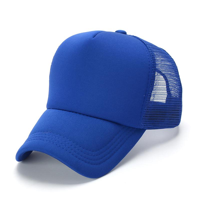 OEM 5 Panel Sport Cap Gorras Foam Mesh Trucker Hat Custom Logo Design Pattern 3D Embroidery Sublimation Print Promotional Hat