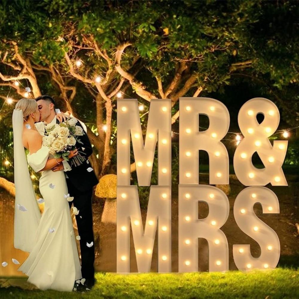 Led Light Light Frame Box Mosaic Design Light Up Letters Balloon Filling Box  Wedding Decor