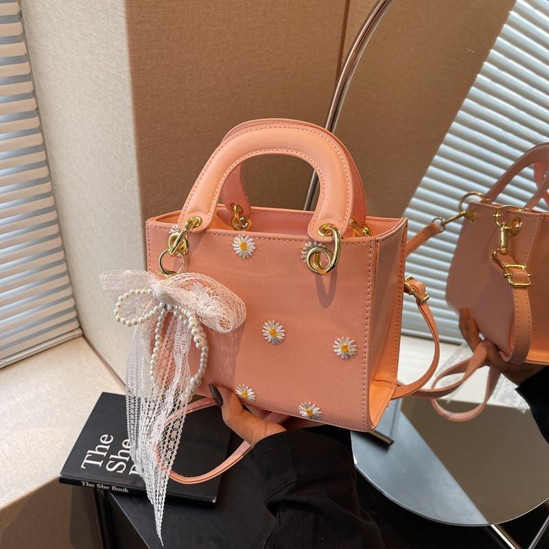 Premium Textur tragbare kleine Tasche Damen neue Mode vielseitig einzelne Schulter Prinzessin Diana Tasche Pendler Umhängetasche