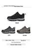Men's Genuine Leather Lightweight Hiking & Walking Shoes, Low-Top Casual Outdoor Footwear