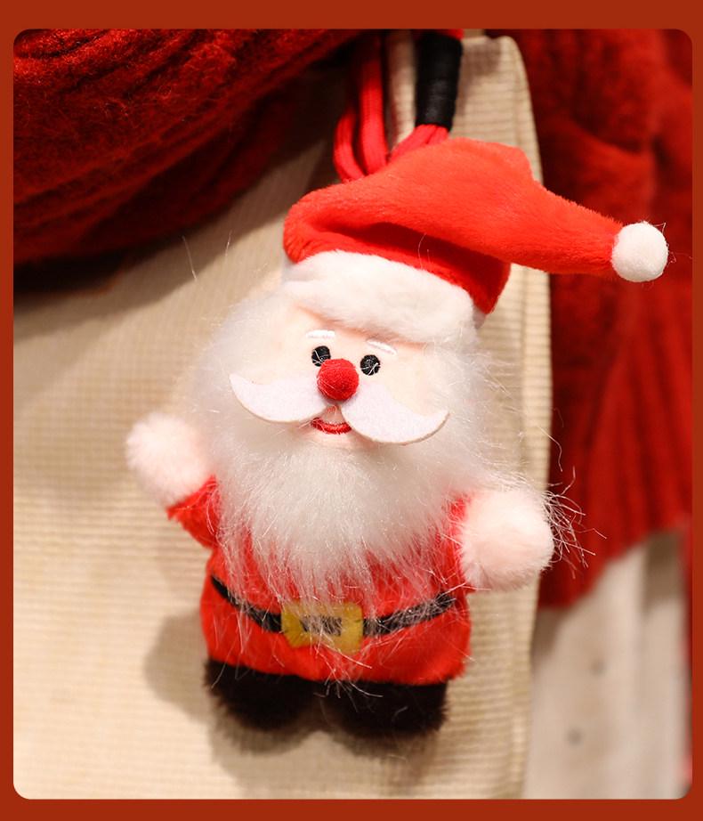 Cross-border Santa Claus Christmas Tree Plush Toy Pendant - Small Size Rag Doll
