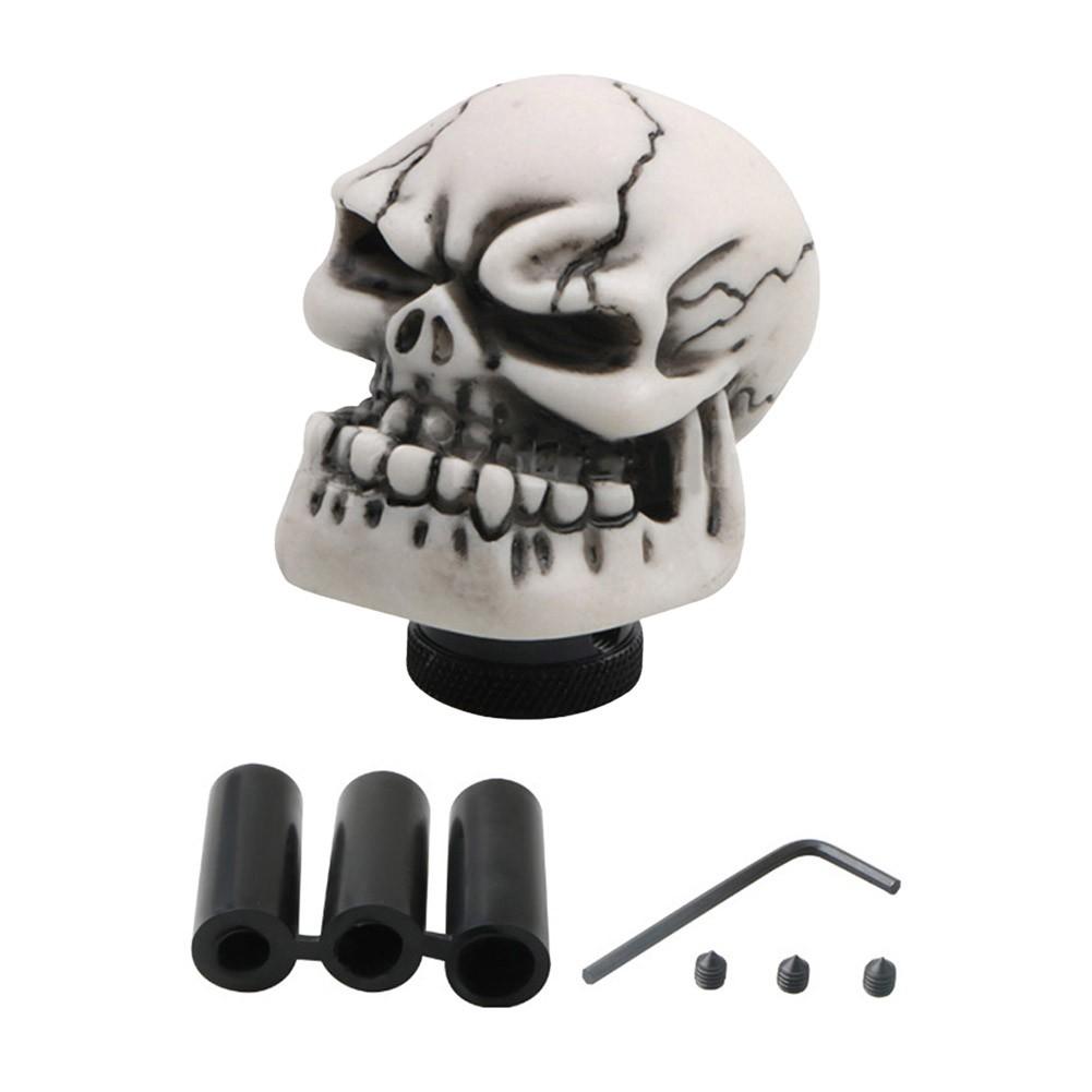 Innovative Car Gear Shift Knob with Skull Design Easy Installation Tool