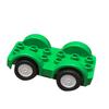 Non-Toxic 4 Cars/Set Building Blocks Model Compatible Car Traffic Vehicles Big Size Bricks Educational Creative Toys For Children Kids Gif