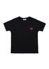 BLUDOT V-Neck Short Sleeve T-Shirt_Bk