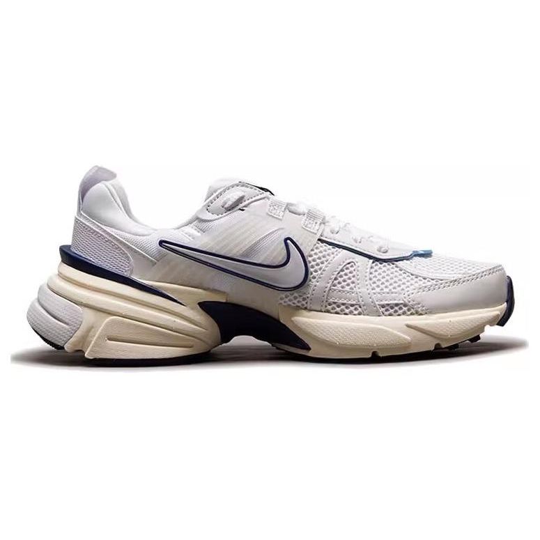 Nike V2K Run Blanc Marine Minuit Baskets Femmes Argent Clair Gris Photon Blanc Crête FD0736-102