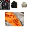 Shark Pilot Jacke für Herren Bestickt Camouflage Streetwear Warmer Mantel für den täglichen Gebrauch