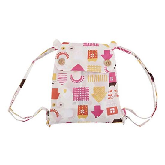 Ogawa kukkahippo fits school features adjustable tucks for backpack a reflective hippopotamus a elastic and a storage Matches the pattern on the