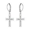Earrings with A High End Feel Cross Shaped Ear Buckles Womens Simple Earrings Accessories