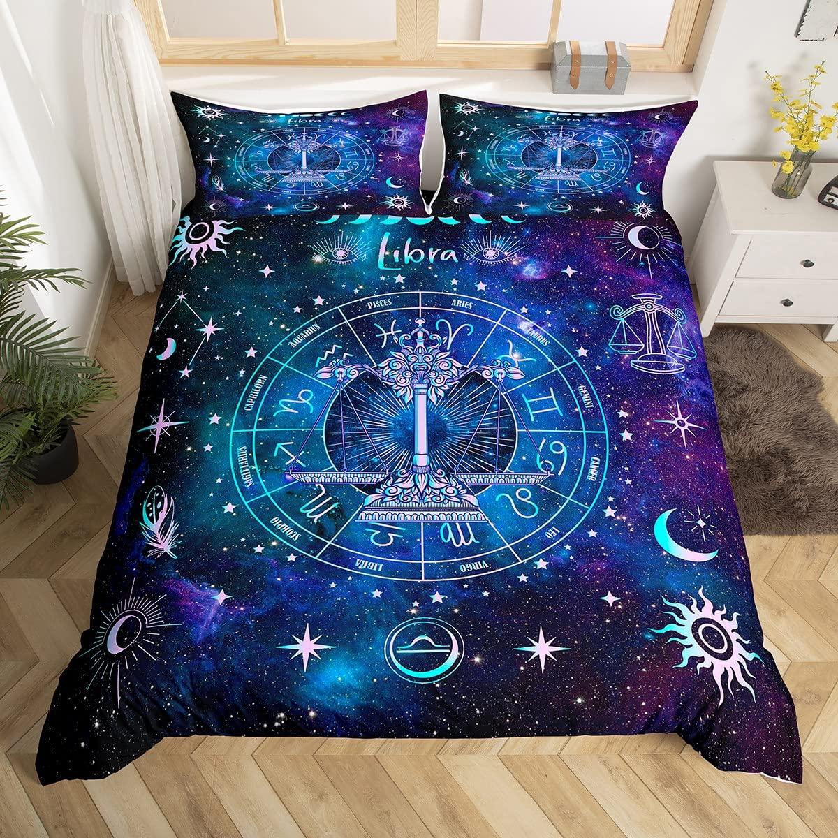 

Комплект пододеяльника с изображением Солнца и Луны, размер Queen, Комплект постельного белья в стиле Бохо-Хиппи со знаком Мира, Декор для комнаты девочек и мальчиков, Сельский чехол для одеяла EU Single(135x200cm)