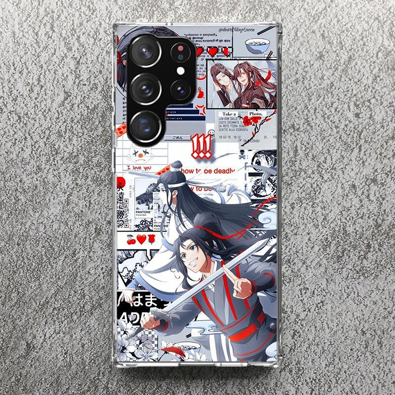 Mo Dao Zu Shi MDZS Manga Phone Case For Samsung Galaxy S25 S24 S23 Ultra S22 Plus S21 S20 FE S10 + S25Ultra S24U Soft Cover Shel