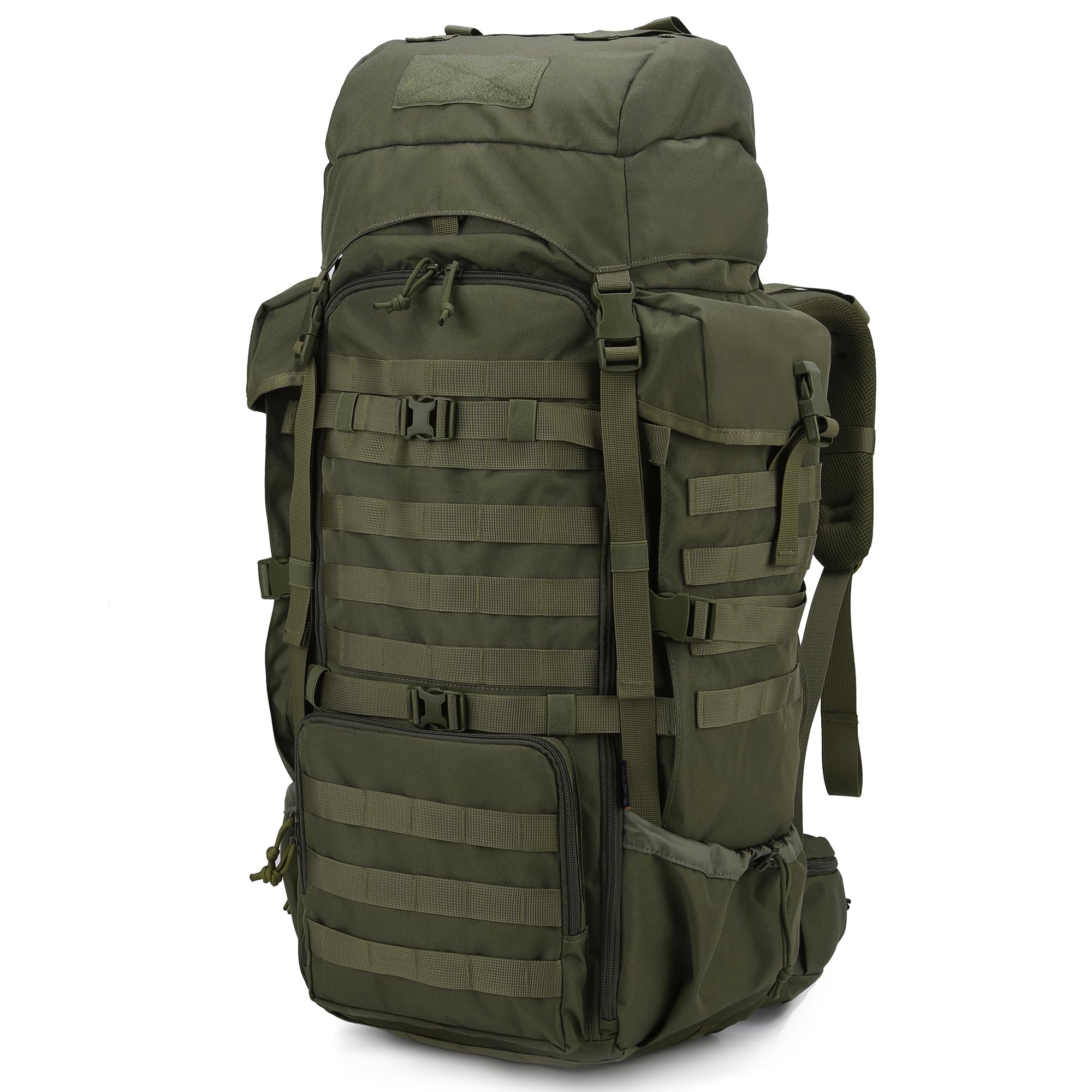 

[Mardingtop] 70L Military Backpack, Large Capacity, Mountaineering Backpack, Tactical Pack, Camping, Trekking, Travel, Disaster Prevention, Rain