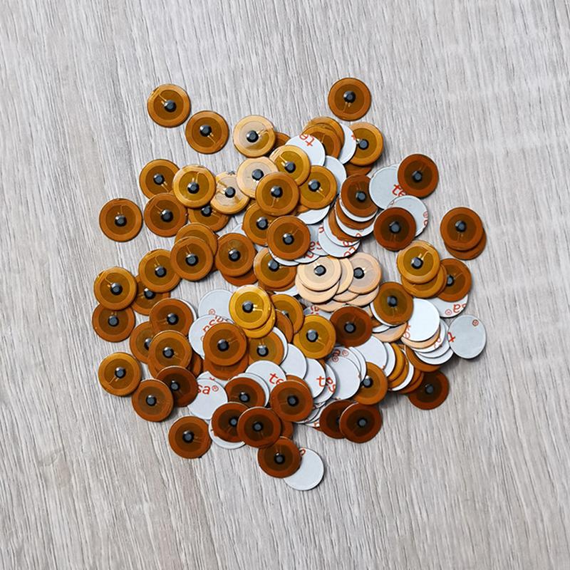 1Pc Micro Small Size Rfid 13.56Mhz Nfc Programmable Chip Bluetooth Label/Sticker Fpc Tag Diameter 12Mm