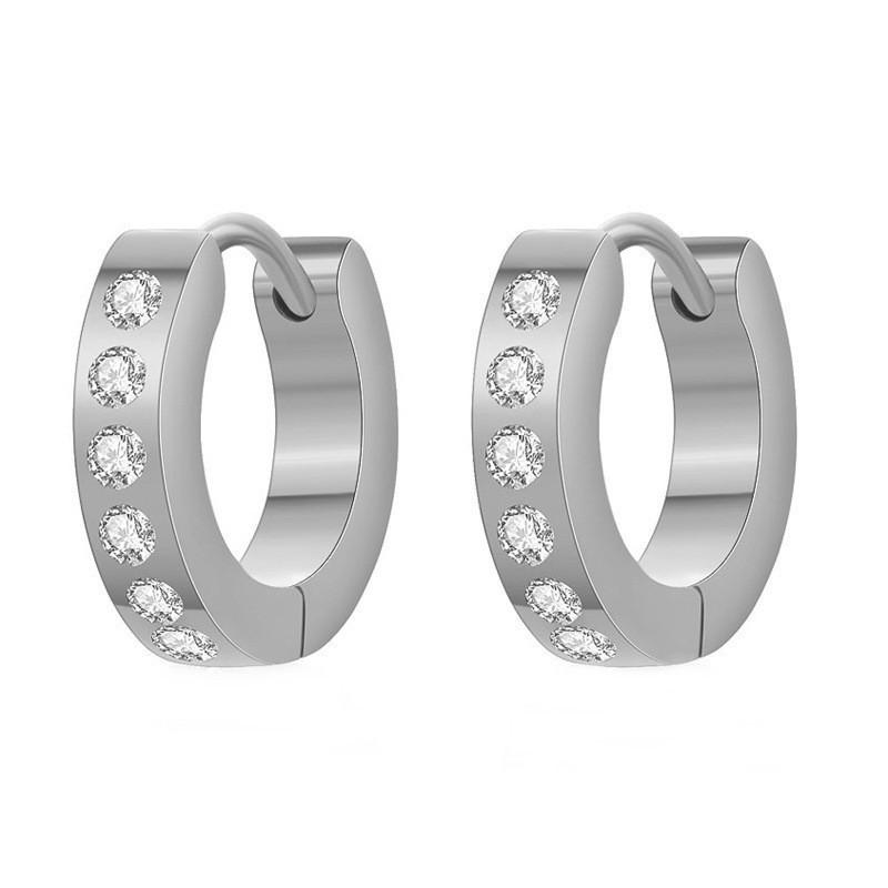 

Lightweight Clip On Earrings Elegant Vintage Style Fashion Accessories for Women Durable Design Comfortable Fit Suitable for Daily Wear One Size серебряный