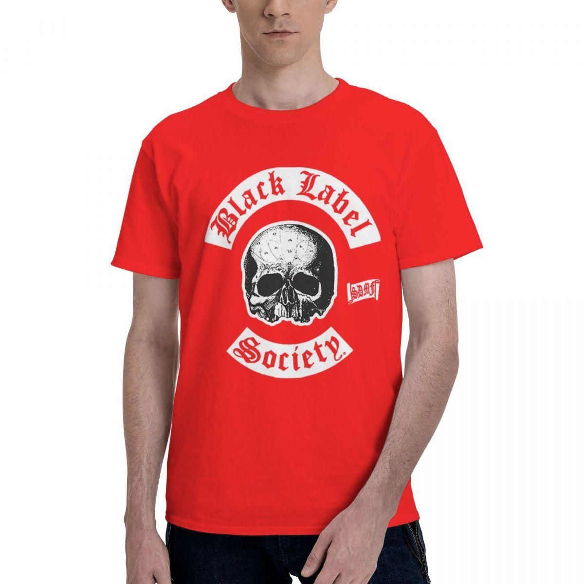 Black Label Society 2 100 Cotton Casual Breathable Confortable Anime Funny Mens TShirt Mens Wear S