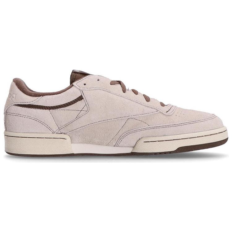 Reebok Club C 85 Vintage Pohodlné Jednoduché Nízké Tenisky Unisex Tenisky Růžová Hnědá 100074161
