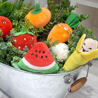 [KIMnyang_deng] Refreshing Sweet Fruit Watermelon Bite Puppy Squeak Toy