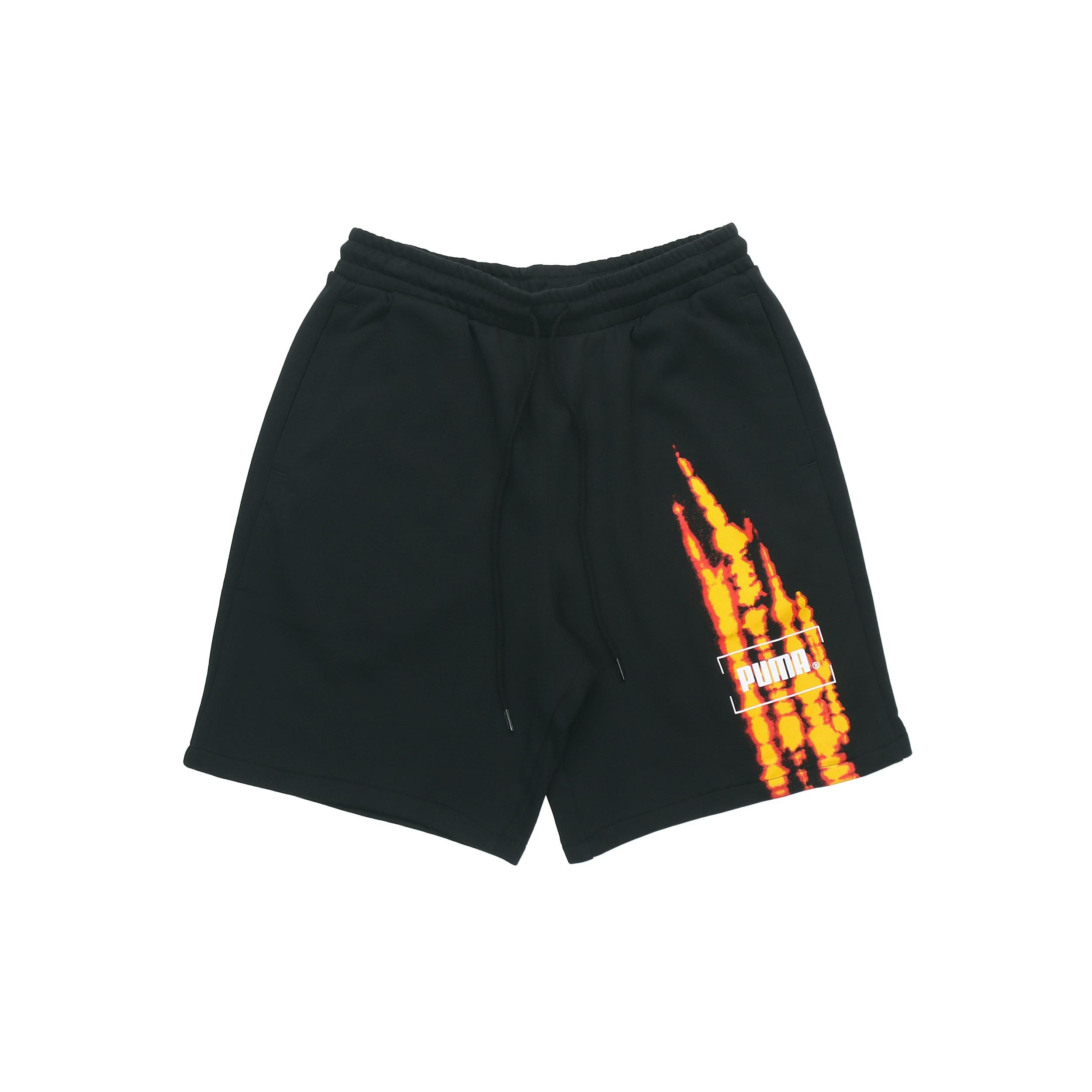 Men s PUMA Casual Breathable Knit Shorts Black 598500-01 S