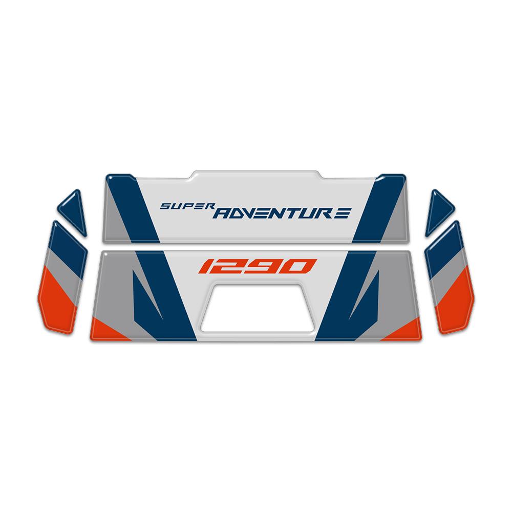 Motorcycle Accessories 3D Epoxy Resin Sticker Protection Kit For 1290 Super Adventure R 2023-2024