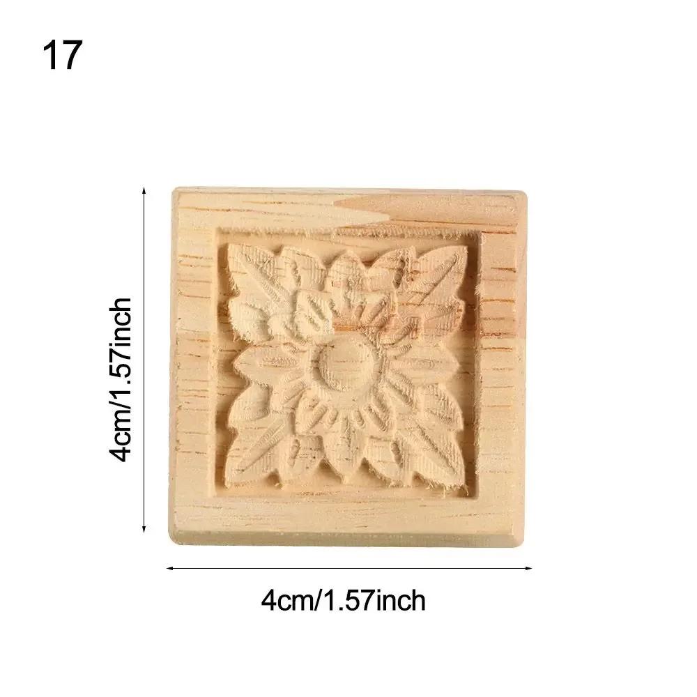 Solid Accessories European Style Vintage Wood Carved Home Decor Furniture Foot Legs Cabinet Seat Feets