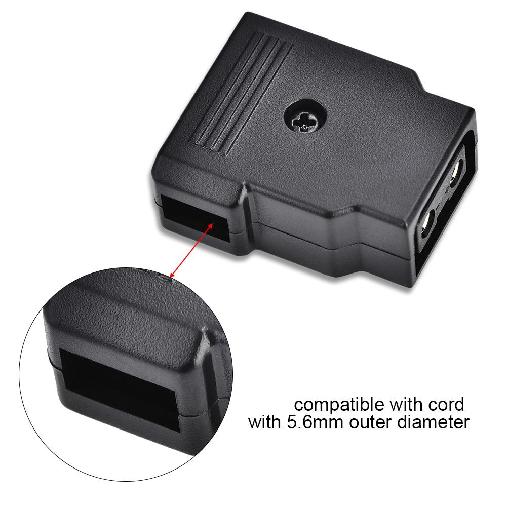 D Tap B Type Female Rewirable   Socket Plug Accessory for Anton V Mount Camera Battery