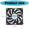 80mm 5V/24V Quiet Computer Fan PC Fan For Computer PC Case GPU CPU Cooling Radiator Cooling Accessories