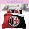 Team Logo Bedding Set With Active Dye Printing And Flannel Weave For Modern Bedroom Decor