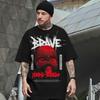 New Men's T-Shirt 3d Horror Pattern Printed T-Shirt For Men Street Hip-Hop Oversized Loose Tops Quick Drying Short Sleeved Tees